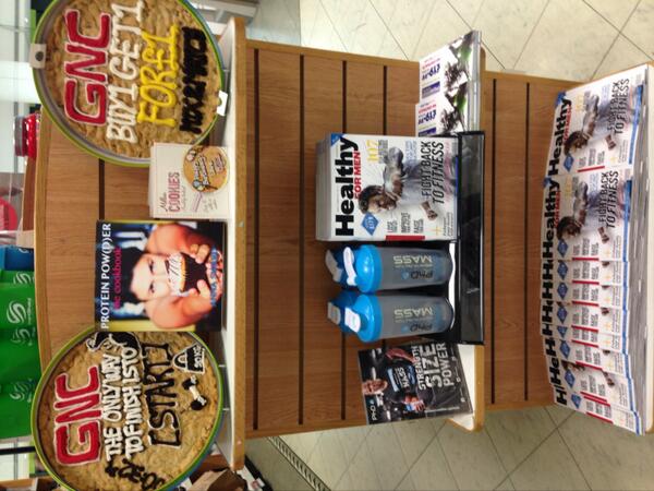 GNCBromley's tweet photo. check out our GNC cookies! Also pick up a magazine for 1.25 and receive a free sample! #winning http://t.co/Pw8obFv6Sp