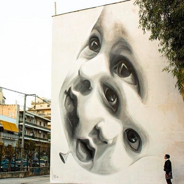 StreetInfluence's tweet image. We love - Street art à Athenes.