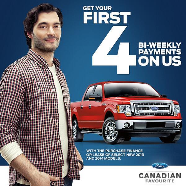 Skaha_Ford's tweet photo. Get your 1st bi-monthly payments on new finances and leases are on us. Find out how: http://t.co/4s0k3LoiWW http://t.co/CYMYQIHdlr