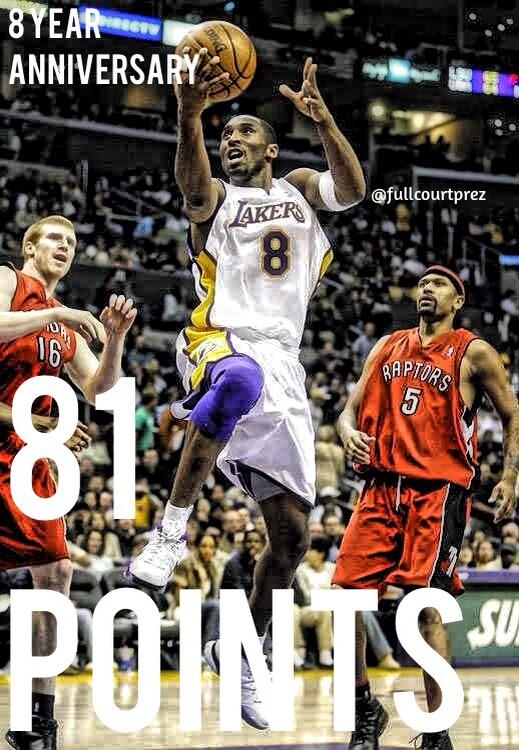 fullcourtprez's tweet image. 8 years ago today... #81points