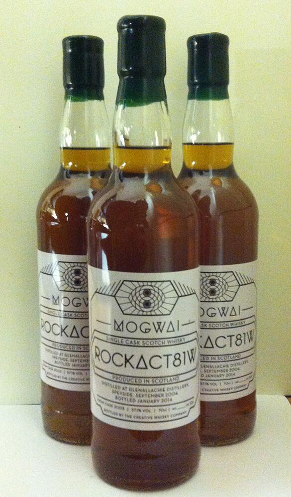 Announcing Rockact81w - our special bottling of a single cask 9yr old Glenallachie (57.1ABV). mogwaiwhisky.com
