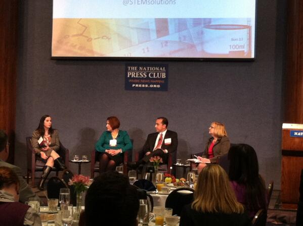 PhRMA's tweet photo. The Faces of #STEM panel at #STEMSavesLives. View the live stream here: http://t.co/DGeqC9NRpT http://t.co/BNwANwu8BP