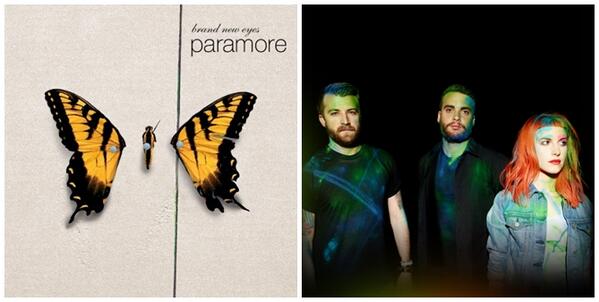 TheParamoreBand's tweet photo. Both “Paramore” and “Brand New Eyes” albums are available now for only $7.99 on @iTunesMusic! http://t.co/semfEZ0KF9 http://t.co/CkO1vhcBOy