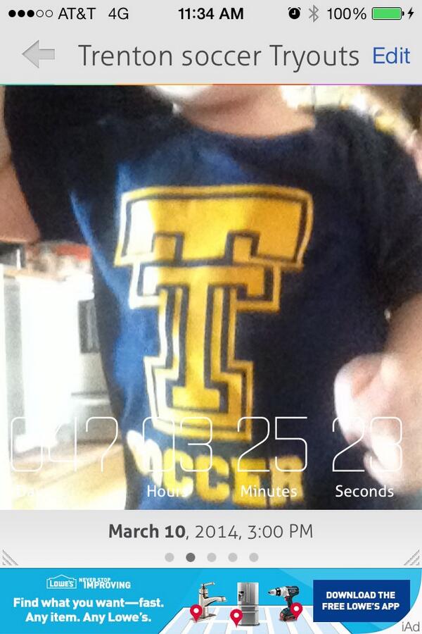 Countdown to tryouts!! #TTSoccer14 #driven #determined #dedicated