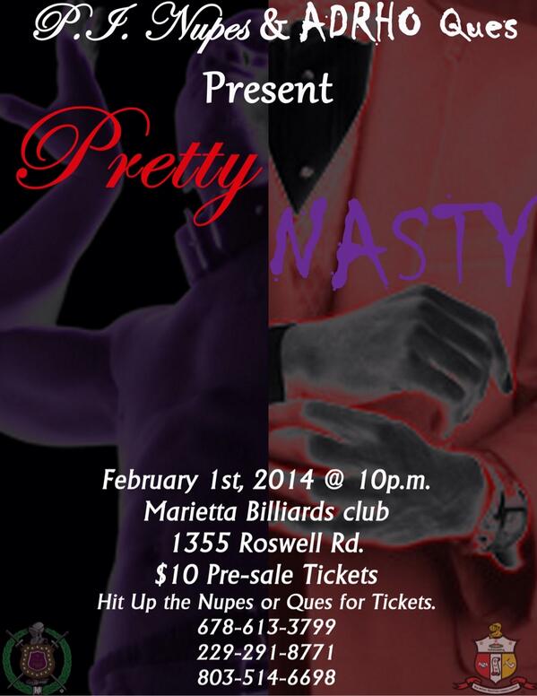 P_I_NUPES's tweet photo. Come TU with the NUPES and the Ques. SPSU Homecoming party!!! http://t.co/hZojjn57kx