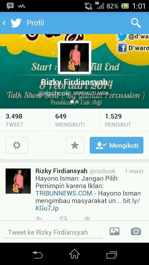 Followermu kok akeh dal @rizchcok ? Beli iku pasti -__-