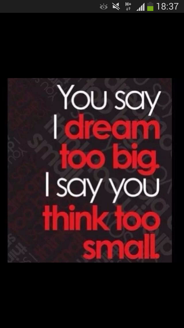 Quotes4you5's tweet photo. Never give up on your dreams. http://t.co/T9k3RHjoaO