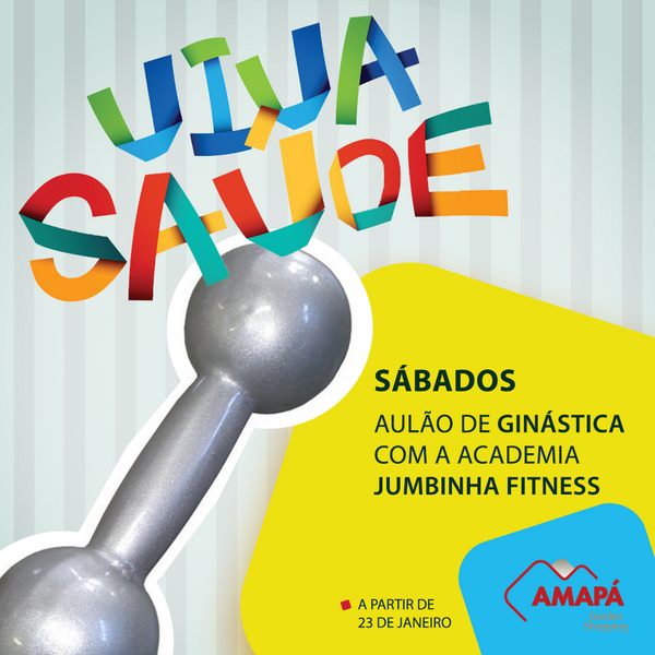 #VivaSaúde no <a href="/AmapaGarden/">Amapá Garden</a>! Vem curtir!