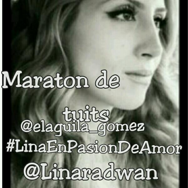 FansLinaR's tweet photo. @elaguila_gomez #LinaEnPasionDeAmor @LinaRadwan http://t.co/faPy2U8P7V