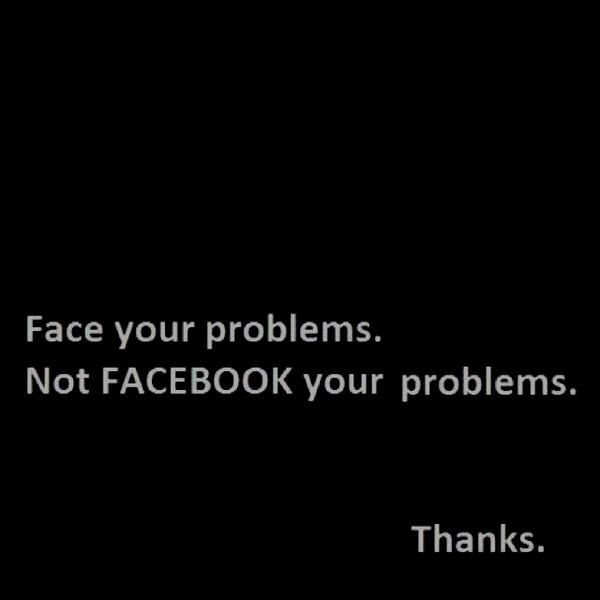Amen to that! #FacebookProblems