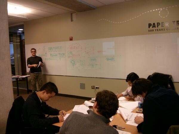 KelloggIDEA's tweet photo. Let's get sketching with @ideo 's Joe Graceffa @KelloggSchool http://t.co/ByHf9j8W7D