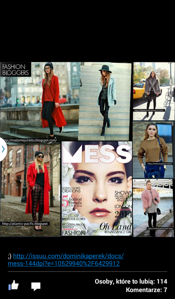 Domi__Verse's tweet photo. Blogger section #firstissue of #messmagazine! @maffashion_ @jemerced @Kayture! http://t.co/QJDVD8BQcL