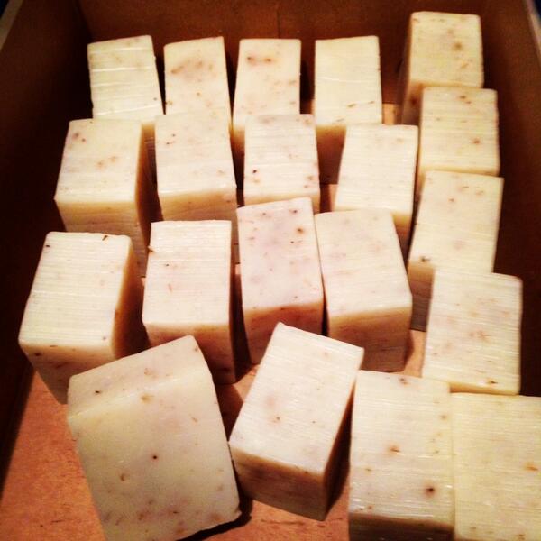 Organicasoap's tweet image. Just in a fresh dry cured batch of British Sourced Lavender soap, made with real lavender #BeGoodToYourSkin