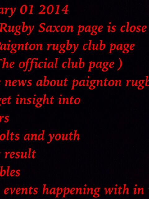 Paigntonrugby  (@paigntonrugby) on Twitter photo 