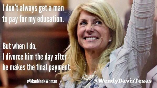 It's official! Texas gubernatorial race is between Greg Abbott and Abortion Barbie Wendy Davis