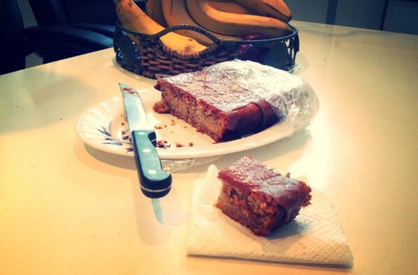 InterdynAUNZ's tweet photo. If the quickest way to someone's heart is through their tastebuds, Erin's famous banana cake is love at first sight. http://t.co/cSPCcpO5Qo