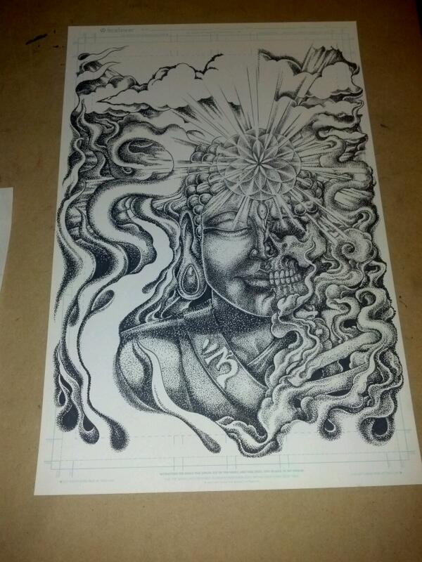 inknskin's tweet image. Getting so close I can taste victory!! Where there is fire..there's smoke! #deathsquadcreative #meditateonthis #1love