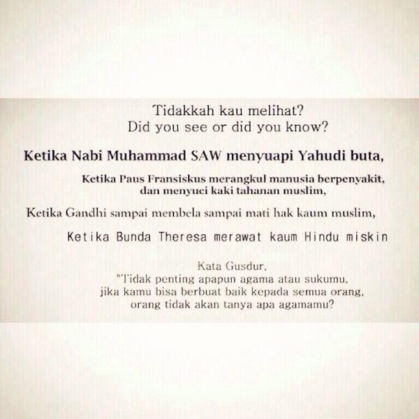 corbuzier's tweet photo. We should change. http://t.co/SAti171ebR