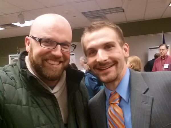 larsleafblad's tweet photo. Mr. North Metro himself @jweinhagen at #TCAAP Master Planning open house tonight in Arden Hills. Grt work Jonathan! http://t.co/MdPtiy6eRz