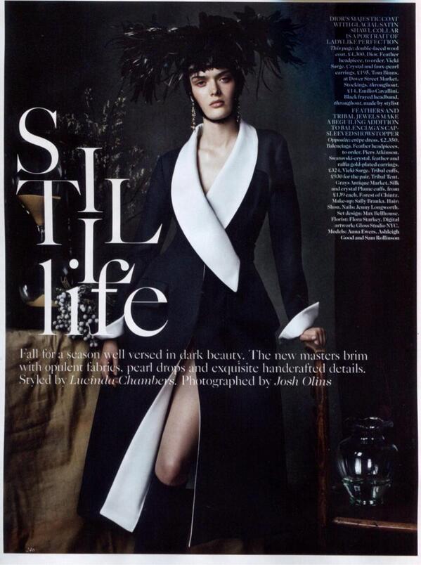 tombinnsdesign's tweet photo. Our Regal Rocker pearl drop earrings in @BritishVogue http://t.co/I9FKHFMK7R