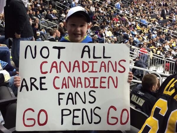 inknvines's tweet photo. @penguins you gotta get this kid on tv! #bestpensfan #cutestkid #letsgopens http://t.co/Ie4r2XOYdT