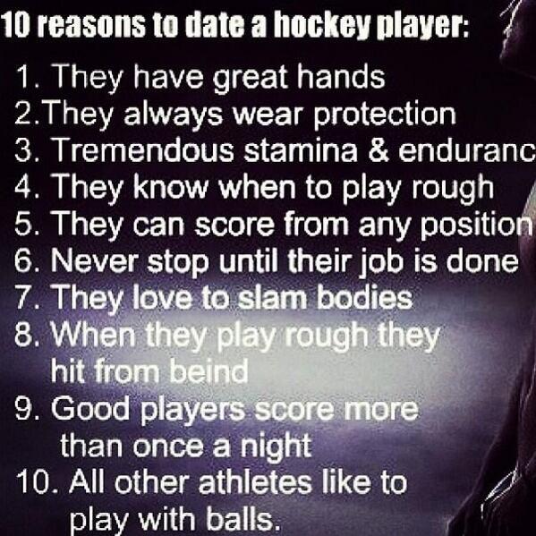 ChirpFestHky's tweet photo. 10 reason to date a hockey player: #WereBeauties http://t.co/lTnF5w8qIZ