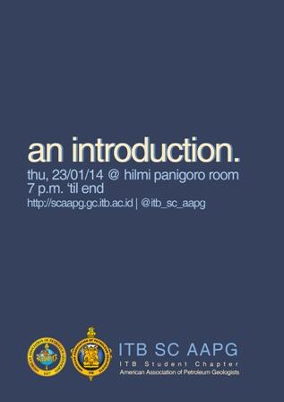 Good morning! Don't forget to attend our introduction tonight 7 p.m. @ Hilmi ! *excited*