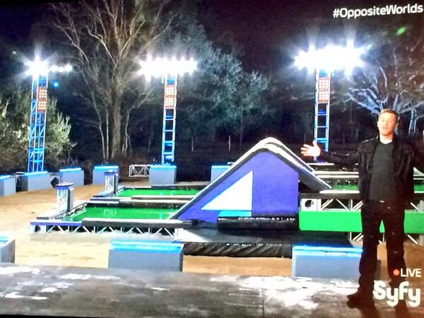 RealityRecaps's tweet photo. The #OppositeWorlds #DualOfDestiny looks amazing! @SyfyOppWorlds http://t.co/XI4TjsJ3gZ