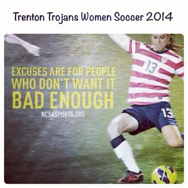 Great job tonight ladies!! Keep raising the bar!! #TTSoccer14 #driven #determined #dedicated
