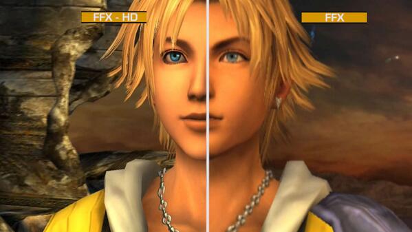 Final Fantasy X HD - Graphics Comparison 