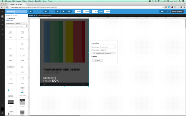 PatternsByUXPin's tweet image. Folks, now you can drag&drop pics from desktop to UXPin editor, try it buff.ly/1c6e7uW
#uxtool #designtool