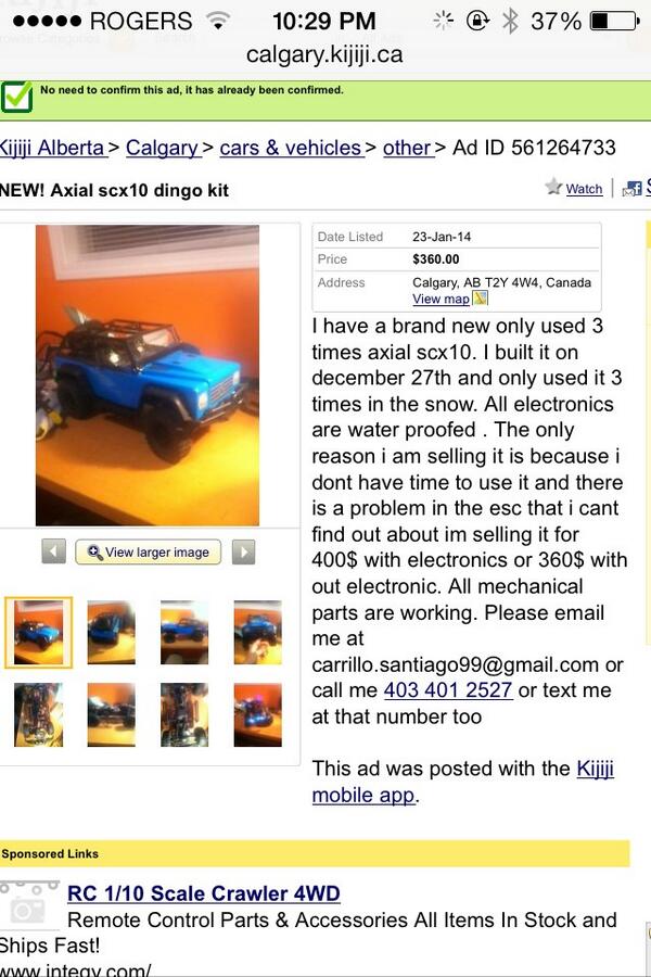 ScaleNation1's tweet image. Im sad to see it go but i need the moneyb:( any one who wants it comment or something@RC_Sparks