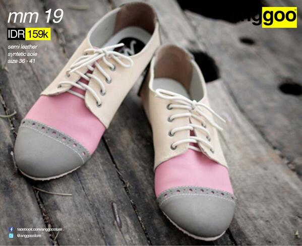 nopyagung's tweet photo. Size 39 masi ada?"@anggoostore: MM Shoes 19 | Size : 36-41 | semi leather | Price : IDR 159k http://t.co/YQPqD0AuVY