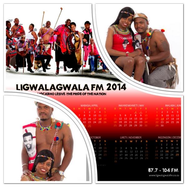 ligwalagwala fm 2014 calendar