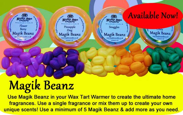 BusyBeeCandles's tweet photo. #Win It with #BusyBeeComp! F&amp;RT #Win a selection of #BusyBeeCandles Magik Beanz! Winner 24/01! http://t.co/nNb3Umcy2N http://t.co/1ru9wk21Nd