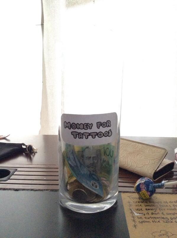 “<a href="/moonstcnes/">tia</a>: I'll have enough, some day. :) ”I thought this was Monopoly money at first then I realized its not😂😂😂