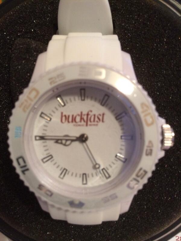 StewartWilson19's tweet photo. Only 7 days to go!! To win this limited edition Buckfast watch. Simply follow me &amp; RT to enter. Good luck... http://t.co/pVM1uCbnQV