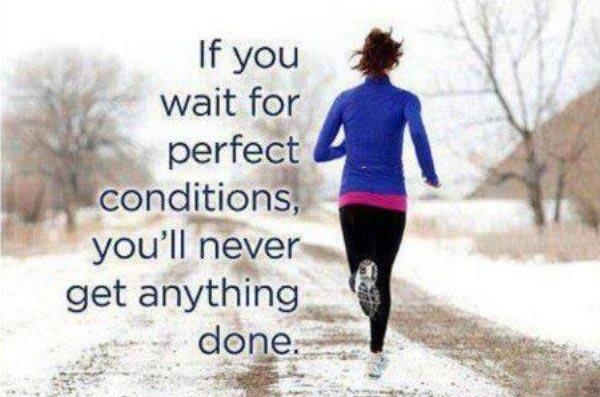 PosCentral's tweet photo. If you wait for perfect conditions you'll never get anything done #PosCental #DoItToday http://t.co/UxMQ9TpdME