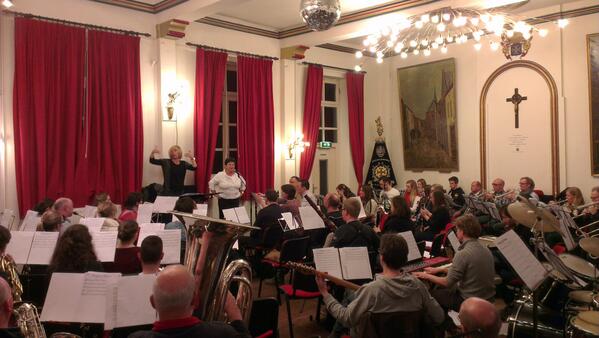 Gisteravond hebben wij met <a href="/BeppieKraft/">Beppie Kraft</a> gerepeteerd voor ons concert in het jubileumweekend van @Marotte_Zitterd