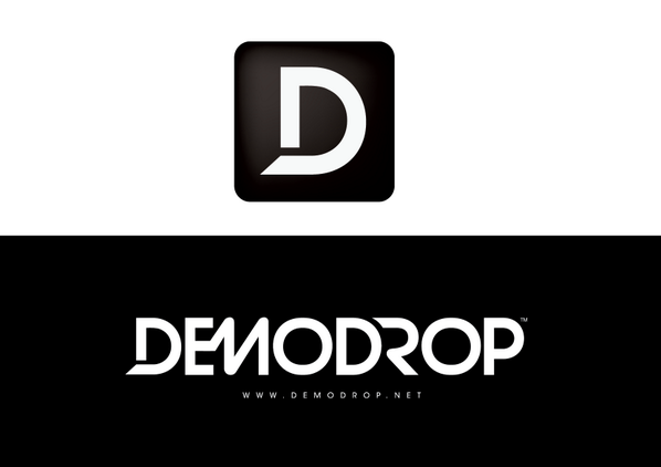 Our #logotype #design of <a href="/DemoDrop/">Demo Drop</a> ! Glad to #contribute to this amazing initiative #Photoshop #illustrator #music