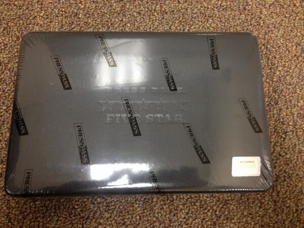 PressPass's tweet image. Only 699 of them, pick one up now while you can!! #PressPass #FiveStar #2014