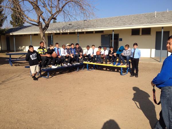 Goldminer2014's tweet photo. Our boys basketball...dressed for success! #greatness http://t.co/mN7O8FoD8A