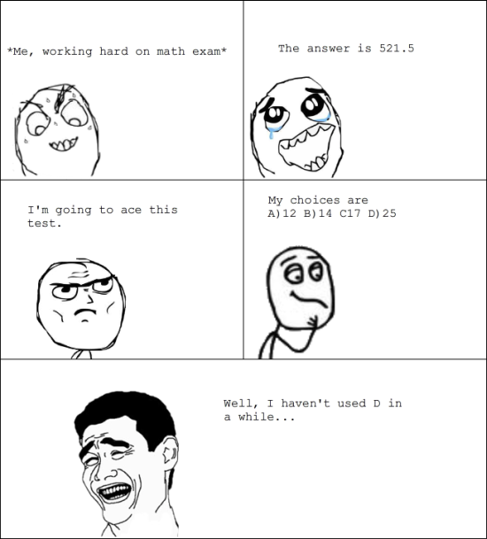 dowhighprobz's tweet photo. How my exams went: http://t.co/UE3L7NUtCL