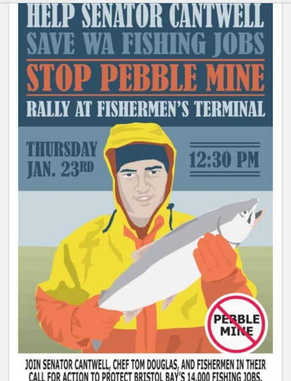 AFSUW's tweet image. Help stop pebble mine