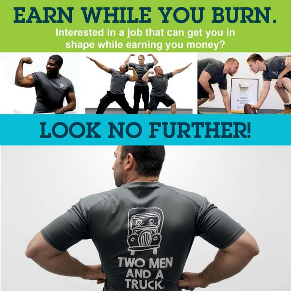 TwoMenTulsa's tweet image. Looking for a job? #Moversneeded