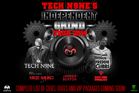 StrangeMusicInc's tweet photo. Awww yeah! @TechN9ne @FreddieGibbs @KrizzKaliko @JarrenBenton @PsychWardDrugs WHO'S READY?!?! #IG2014 http://t.co/c2L5xbwce9