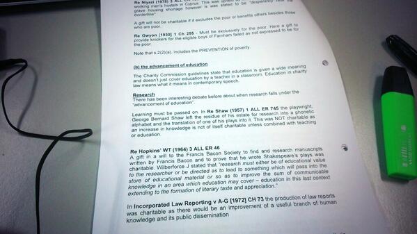 JordanMcAndrew2's tweet image. I live for the law of charitable trusts #courseworktime #headdownorheadout