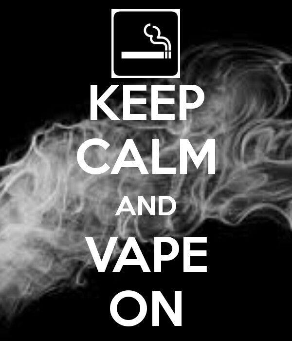 BigDaddyJuices's tweet photo. Keep calm and #vape! #ecig http://t.co/gSlK95L1m8