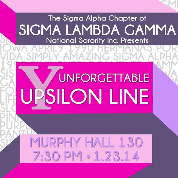MinnesotaGammas's tweet image. Today Is The Day &amp;amp; It Will Be UNFORGETTABLE! See you all tonight! *Gamma Call* #upsilonline #sigmalambdagamma