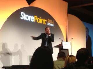 SPRetailEvent's tweet image. Jay Mohr @SPRetail2014 - fun to laugh together #storepointretail.
Fun to be together!